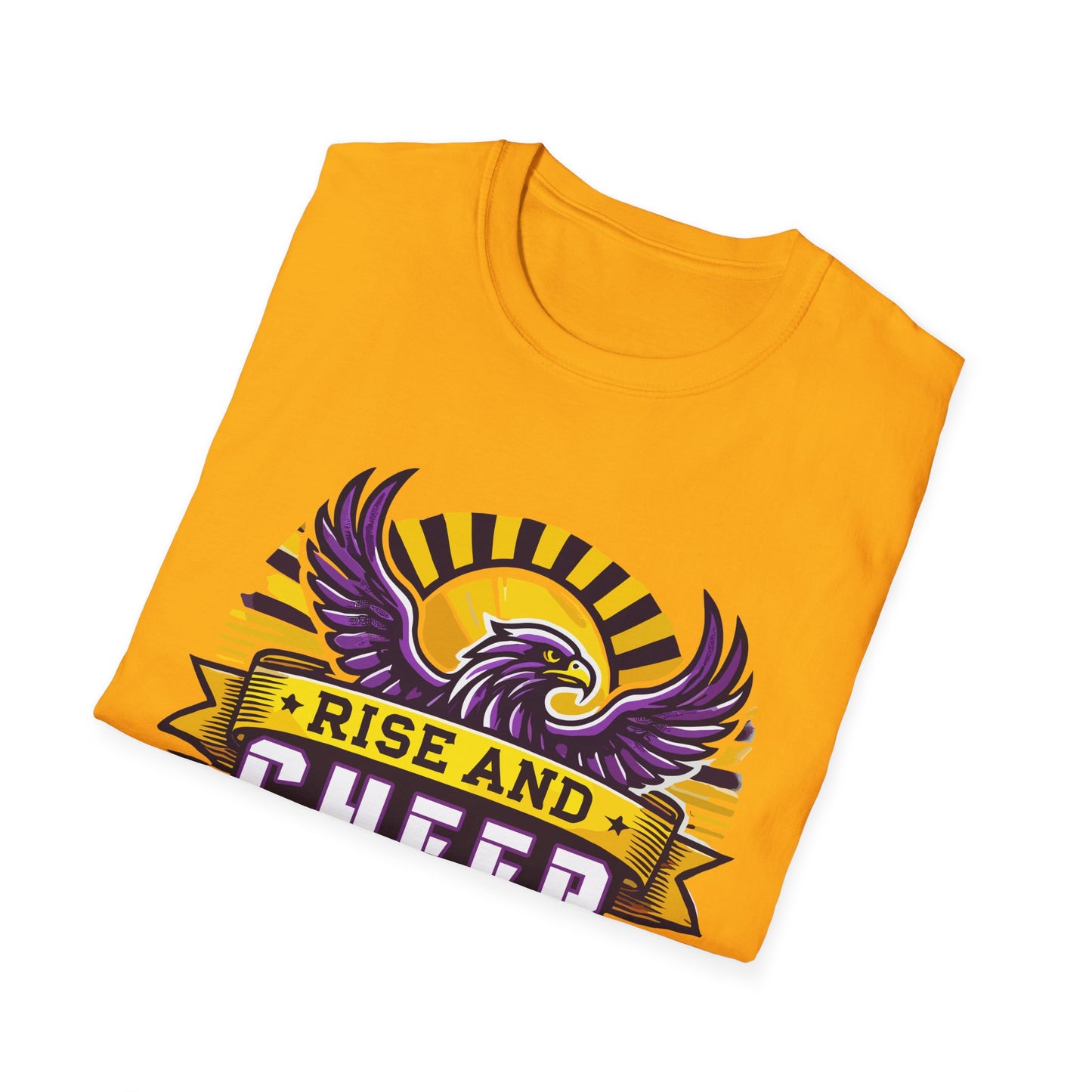 Cheer - Adult T-Shirt - Rise and Cheer